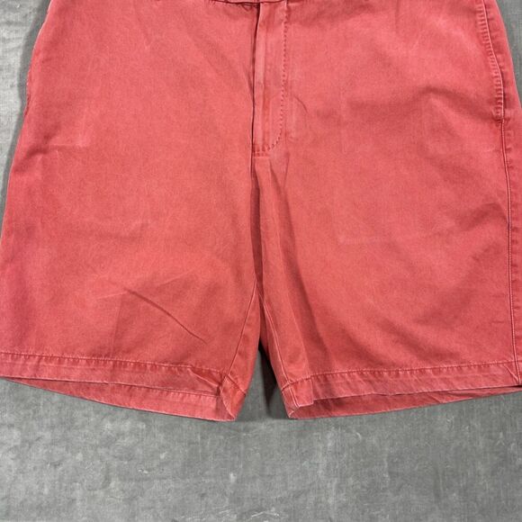 Peter Millar Mens 40 Faded Red Pima Cotton‎ Washed Chino Shorts - Picture 4 of 6